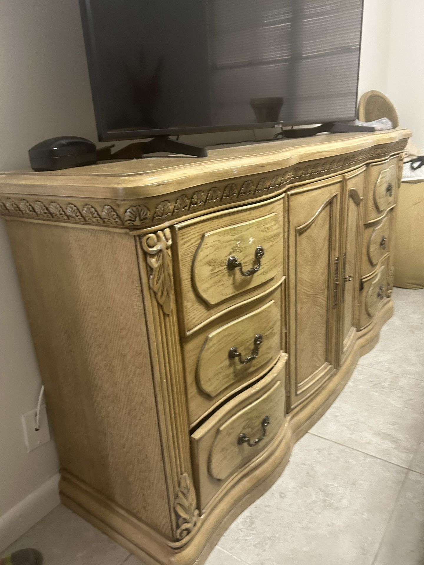 Bed frame And Dresser