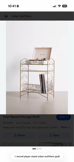 Vinyl rack