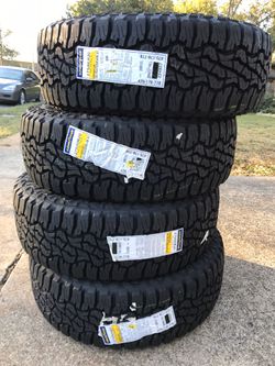 275/60/20 Goodyear wrangler Ultra terrain tires brand new for Sale in  Dallas, TX - OfferUp