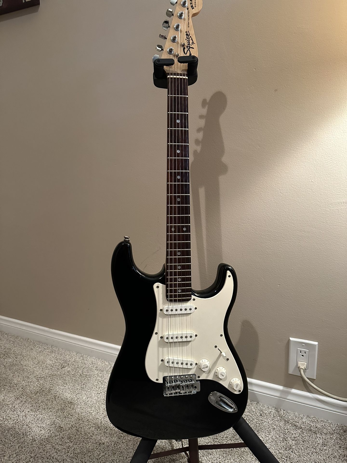 1994 NC Squier STRATOCASTER by Fender Bullet series - Arched Bullet logo