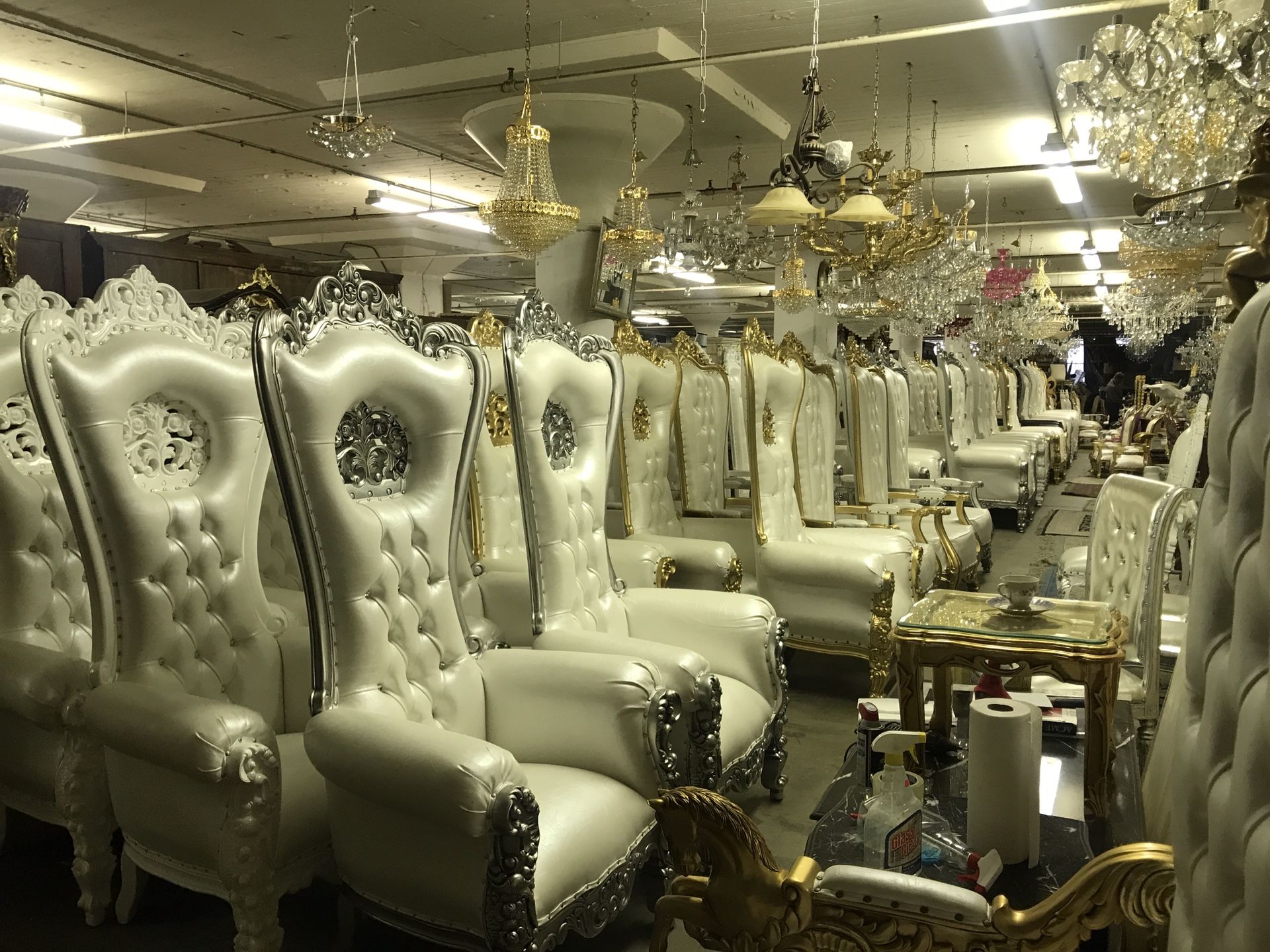 Beautiful throne chair.$1800 each. Best offer
