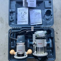 Bosch Router with Router Table