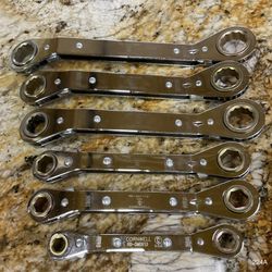 Cornwell Ratcheting Box Wrench Set