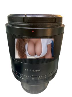 Sony Zeiss Planar T* FE 50mm f/1.4 ZA prime lens for Sony E-mount full-frame cameras.