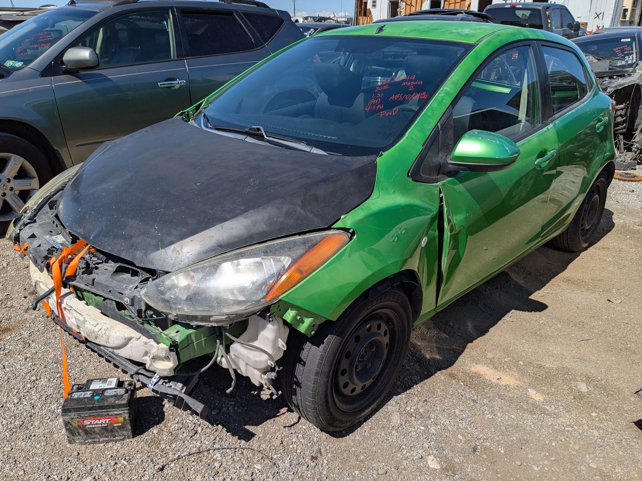 2012 Mazda 2 PARTS @ U-Pull Auto Parts DD3549