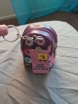 Coin purse keychain