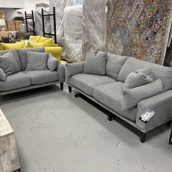 New Ashley Sofa And Loveseat 