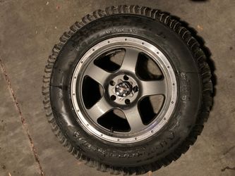Truck Tire with Rim