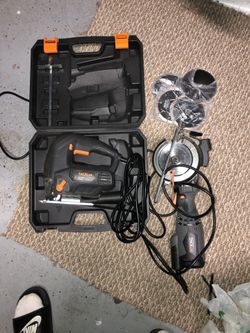Mini Circular Saw With Laser And Jig Saw