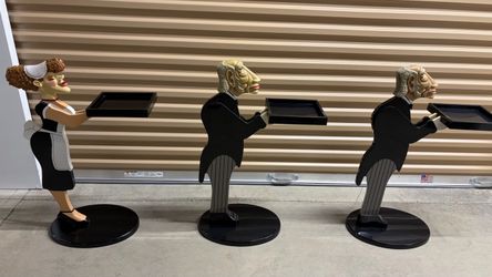 (3) maid and butler end tables