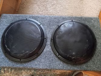 2 12" JL Audio W3 subs in sealed box
