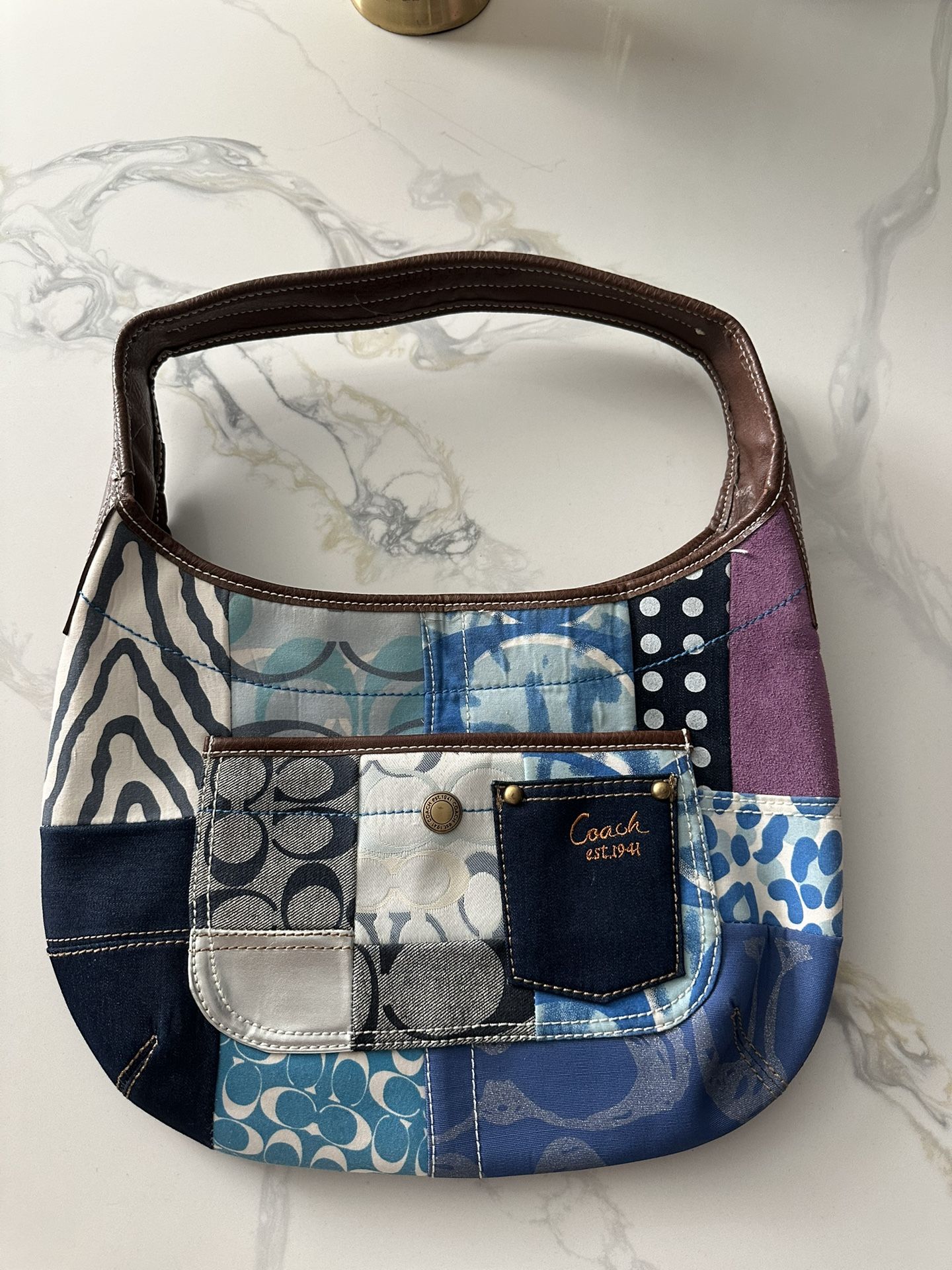 Coach patchwork purse