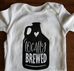 Locally brewed onesie