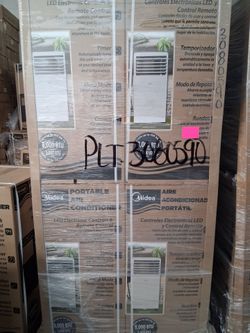 It's hot 🔥 hot 🔥 hot 🔥.  8500BTU portable AC by media.  Complete Set new with warranty.