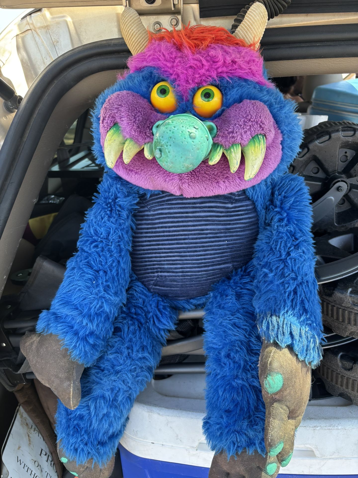 1984 My Pet Monster Plush Toy Original