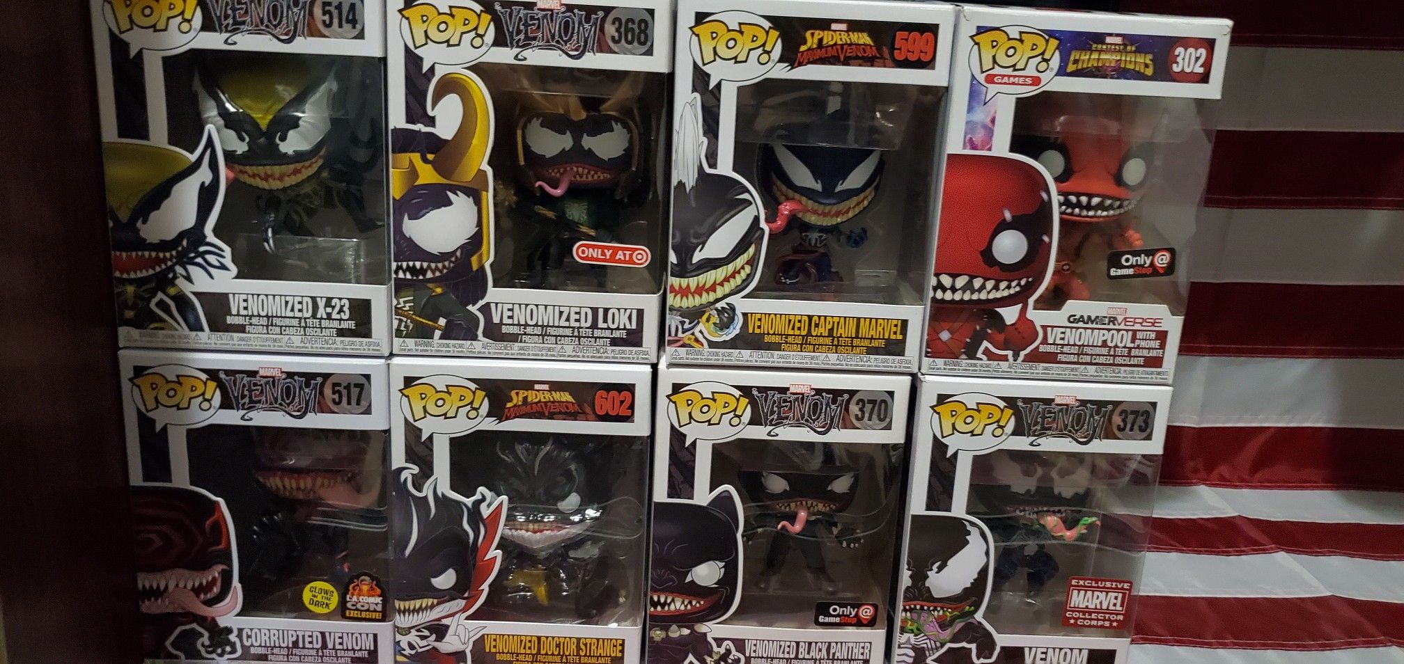 Venomized hold set