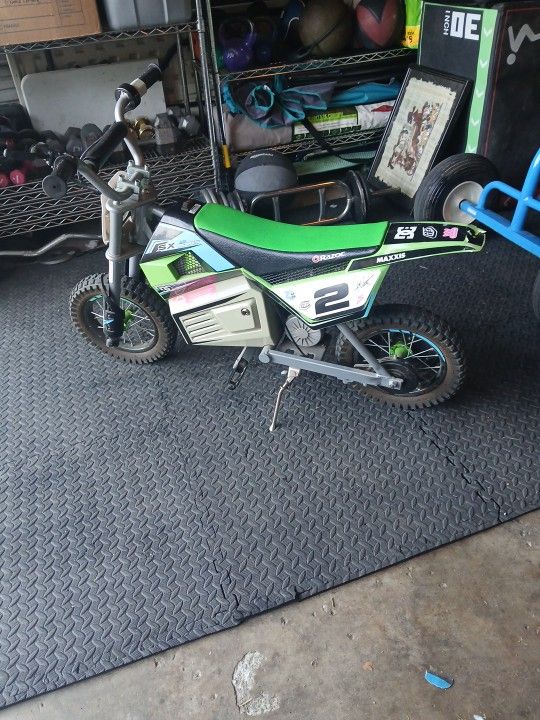 It Is A Razer Electric Mountain Bike