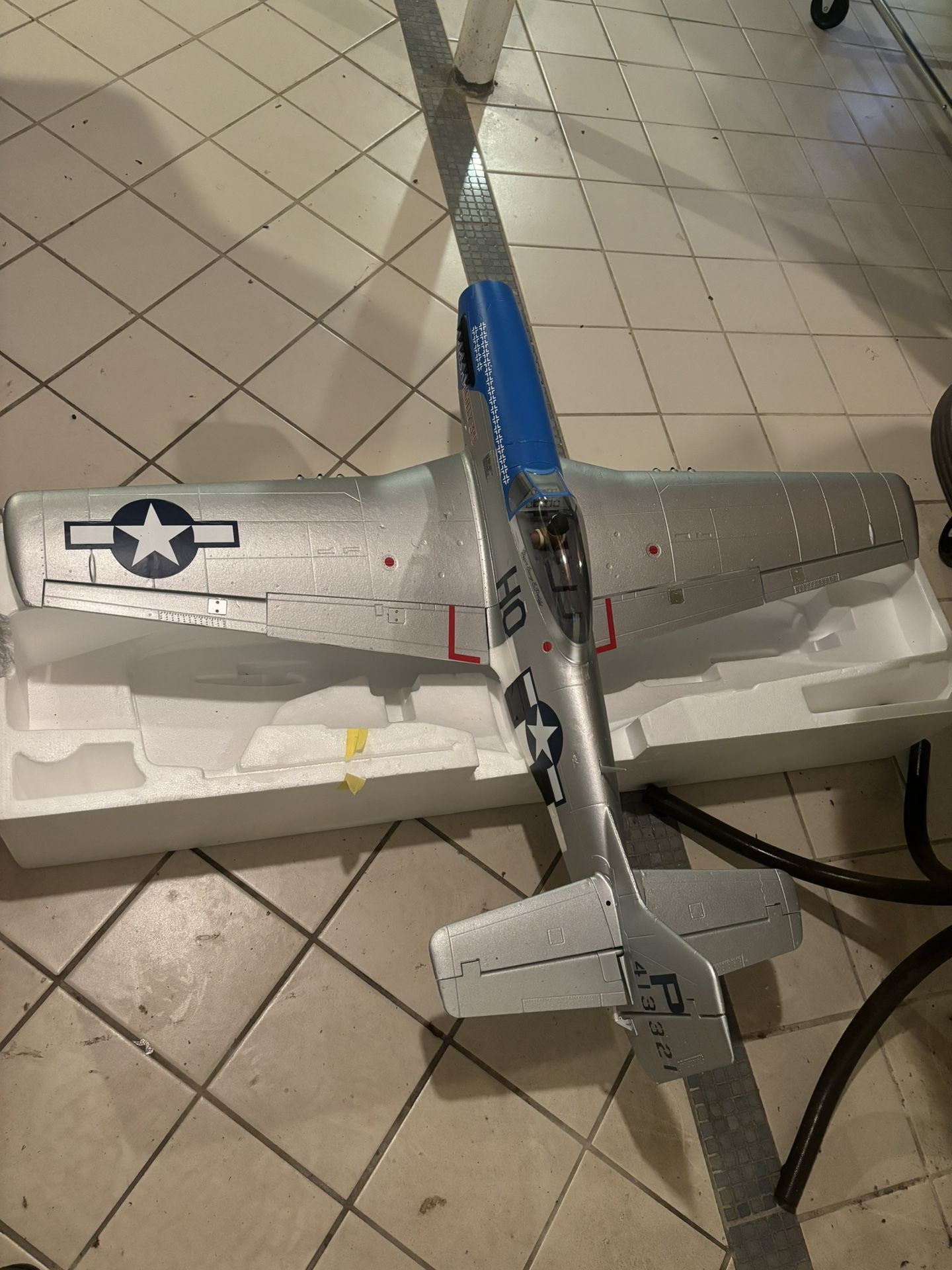 E Flight P 51 Mustang 1.2 Mm