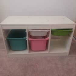 Ikea Kalax Shelf Unit with Racks