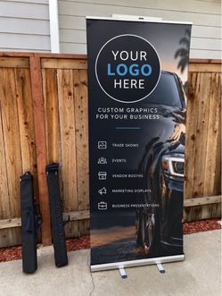 2 Banner stands