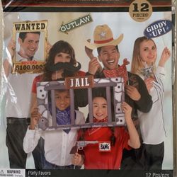 Hoedown Photo Booth Props