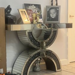 Mirror Console Table