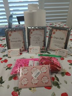 BERRY SWEET BABY SHOWER GAMES AND EXTRAS