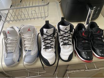 Air Jordan Sneakers Lot of 3 Pairs