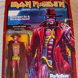 Iron Maiden Figure Action Outlaw Eddie Stranger In A Strange Land  Vintage Doll Music Icon Singer Toy Collectible
