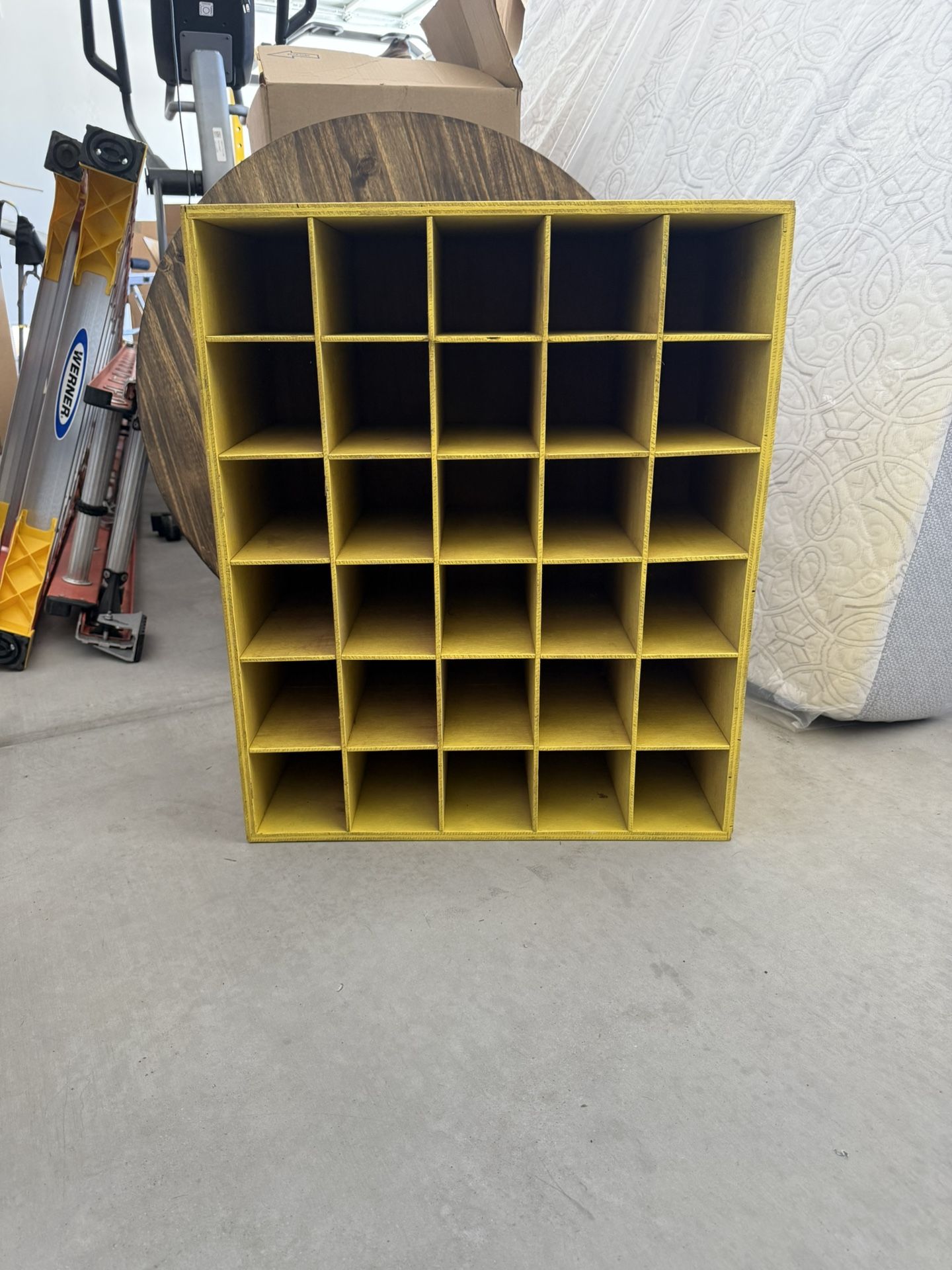 Yellow End Table