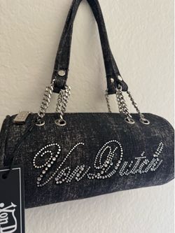 Von Dutch barrel purse y2k