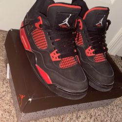 Air Jordans 4 Red Thunder