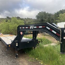 2024 PJ 25k Lb GVWR 40ft Deck Gooseneck 