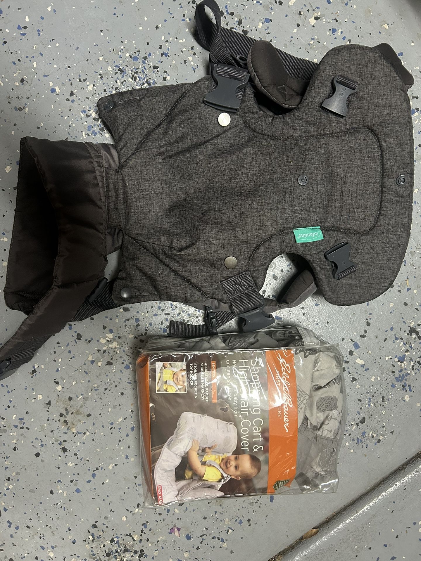 Baby Carrier And Shopping Cart Cover