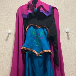 Elsa’s Coronation Tearaway Transformation Princess Dress and Cape Costume Frozen Jr.