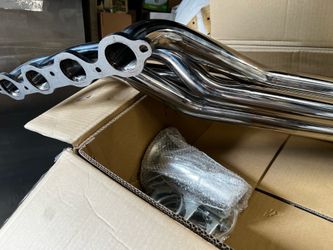 14-18 Silverado long tube headers and Y pipe