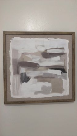 Framed Abstract Wall Art Painting