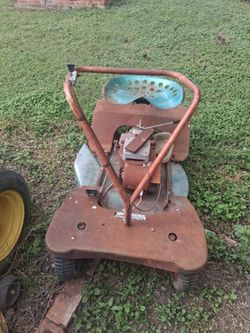 1960 craftsman riding lawnmower non working