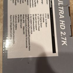 Video Camera 2.7k