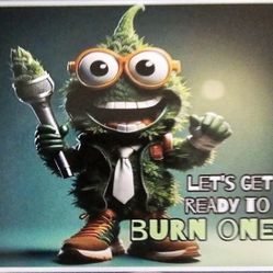 Burn One Vinyl Decal