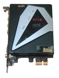 ASRock Game Blaster 7.1ch PCIe x1 Surround-EX HD Sound/Audio Card