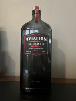 Limited edition Deadpool X Aviation bottle