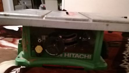 Hitachi saw