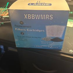 5 Large Fish Tank Aquarium Filter Cartridges And Filter Floss