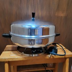 Faberware Stainless Electric Skillet 