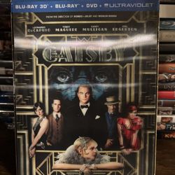 The Great Gatsby 3D Blu-ray 
