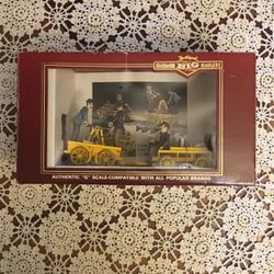 G- Scale Hand Car With Trailer