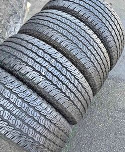 265/70/16 Goodyear set de  Tired con 80% de vida las 4