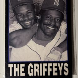 1991 Score - #841 The Griffeys Card - Original