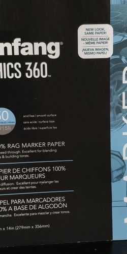 Bienfang Graphics 360 100% Rag Marker Paper